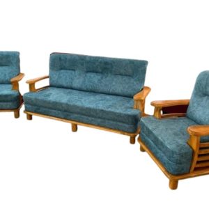 2255 teak with fabric,, rexin